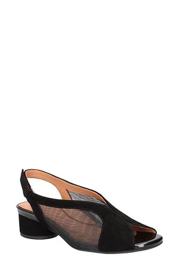 L'Amour des Pieds Estefana Slingback Sandal Black at Nordstrom,