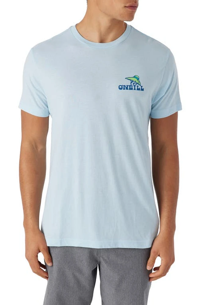 O'Neill Chill Bones Graphic T-Shirt Sky Blue Heather at Nordstrom,