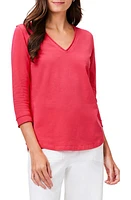 NZT by NIC+ZOE V-Neck Knit Top at Nordstrom,