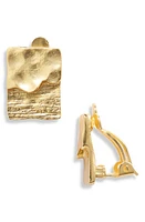 Karine Sultan Clip-On Earrings in Gold at Nordstrom