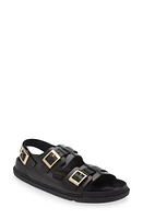 Birkenstock Cannes High Shine Exquisite Sandal Black at Nordstrom,