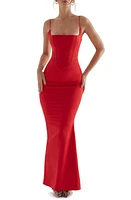 HOUSE OF CB Olivette Corset Maxi Dress at Nordstrom,