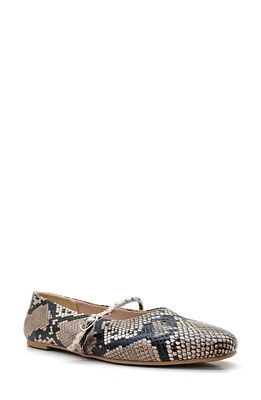 Kenneth Cole Magnolia Mary Jane Flat Snake Embossed at Nordstrom,