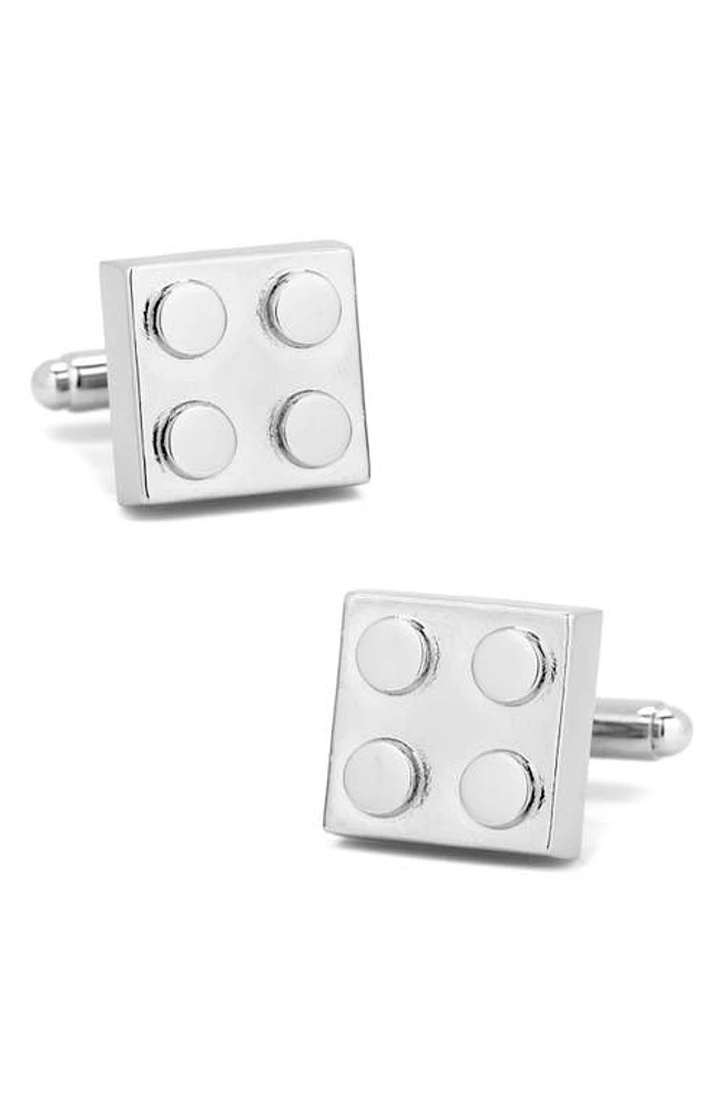 Cufflinks, Inc. Building Block Cuff Links in Metallic Silver at Nordstrom