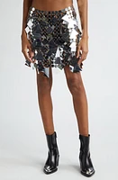 Rabanne Mixed Paillette Miniskirt Silver at Nordstrom, Us