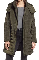 French Connection Quilted Barn Jacket in Deep Forest at Nordstrom, Size X-Small