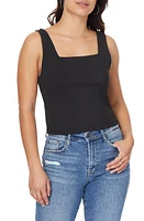 C & California Aurora Contour Knit Square Neck Tank at Nordstrom,