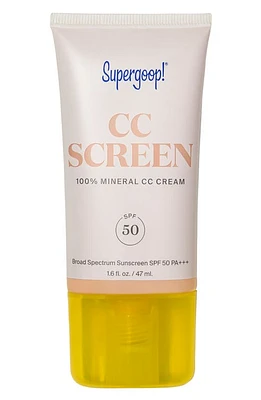 Supergoop! Supergoop! CC Screen 100% Mineral CC Cream SPF 50 in 105N at Nordstrom