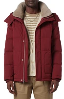 Andrew Marc Gorman Genuine Shearling Lined Down Jacket at Nordstrom,