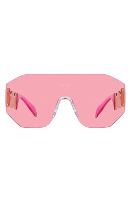 Versace 45mm Irregular Sunglasses in Pink at Nordstrom