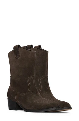 Clarks(r) Octavia Up Western Boot Dark Brown at Nordstrom,