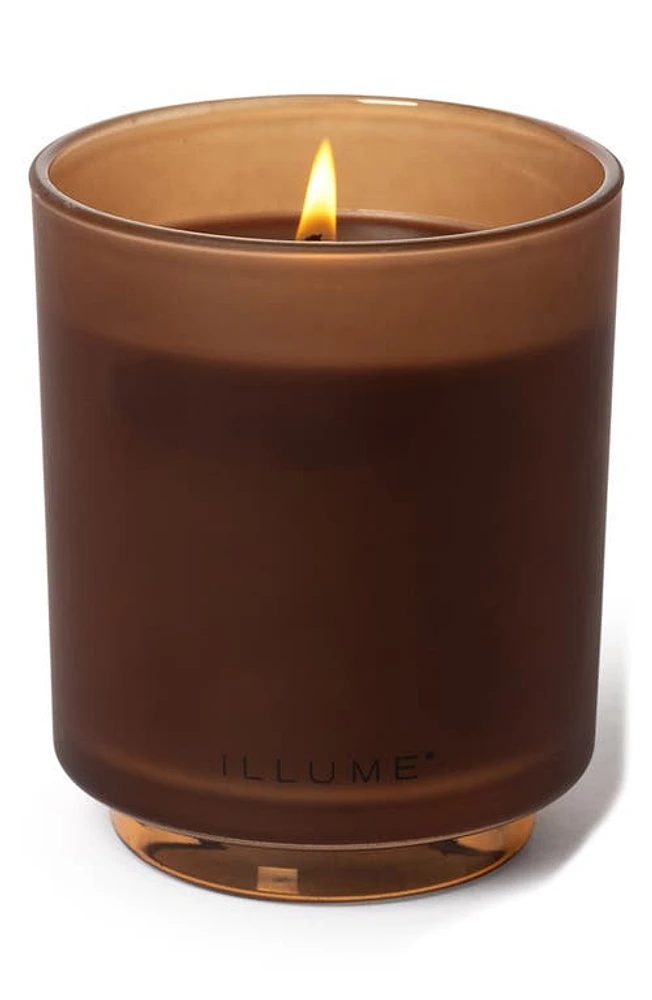 ILLUME Terra Tabac Glass Candle in Brown at Nordstrom