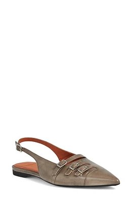 Vagabond Shoemakers Hermine Pointed Toe Slingback Flat Greige at Nordstrom,