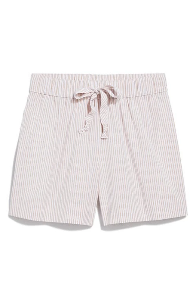 vineyard vines Stripe Poplin Drawstring Shorts at Nordstrom,