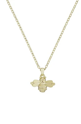 Ted Baker London Bellema Bumblebee Pendant Necklace in Brushed Gold Tone at Nordstrom