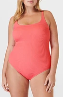 Sweaty Betty Capri Crinkle One-Piece Swimsuit at Nordstrom,