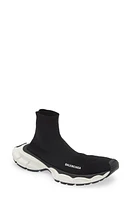 Balenciaga 3XL Sock Sneaker in Black/White at Nordstrom, Size 10Us