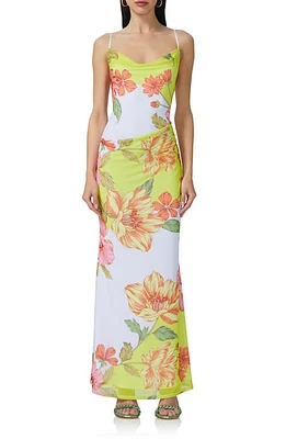 AFRM Gillian Cowl Neck Maxi Slipdress at Nordstrom,