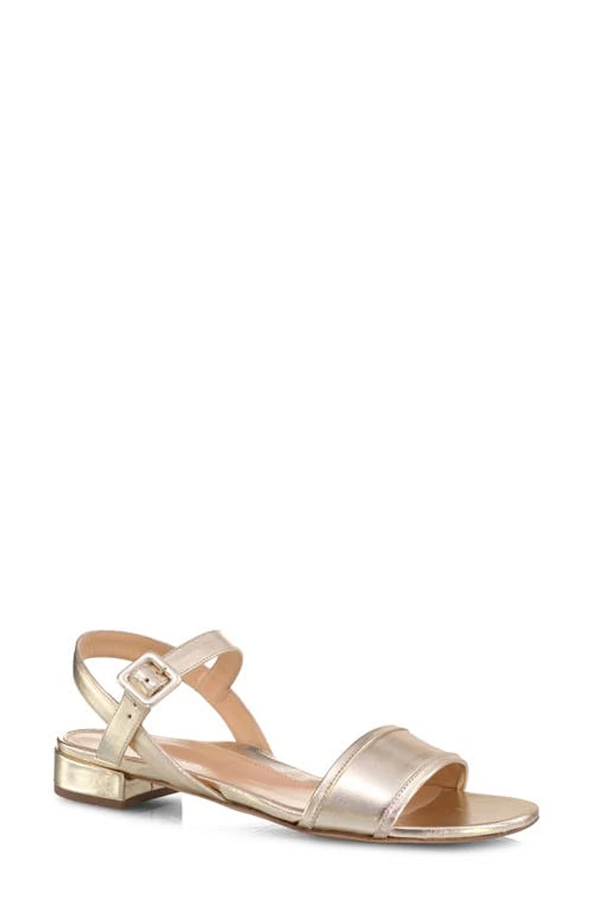 MARION PARKE Imogen Ankle Strap Sandal Soft Gold at Nordstrom,