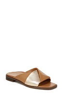 Vionic Miramar Slide Sandal Camel/Gold at Nordstrom,