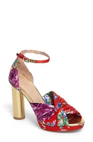 Chinese Laundry Flory Knotted Sandal Red Fabric at Nordstrom,