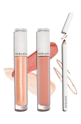 MADLUVV Rich Lip Set in Pink at Nordstrom