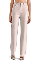 Steve Madden Loren Faux Leather Straight Leg Pants at Nordstrom,