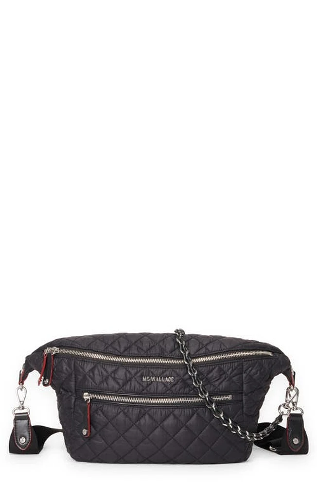 MZ Wallace Crosby Quilted Nylon Convertible Sling Bag in at Nordstrom