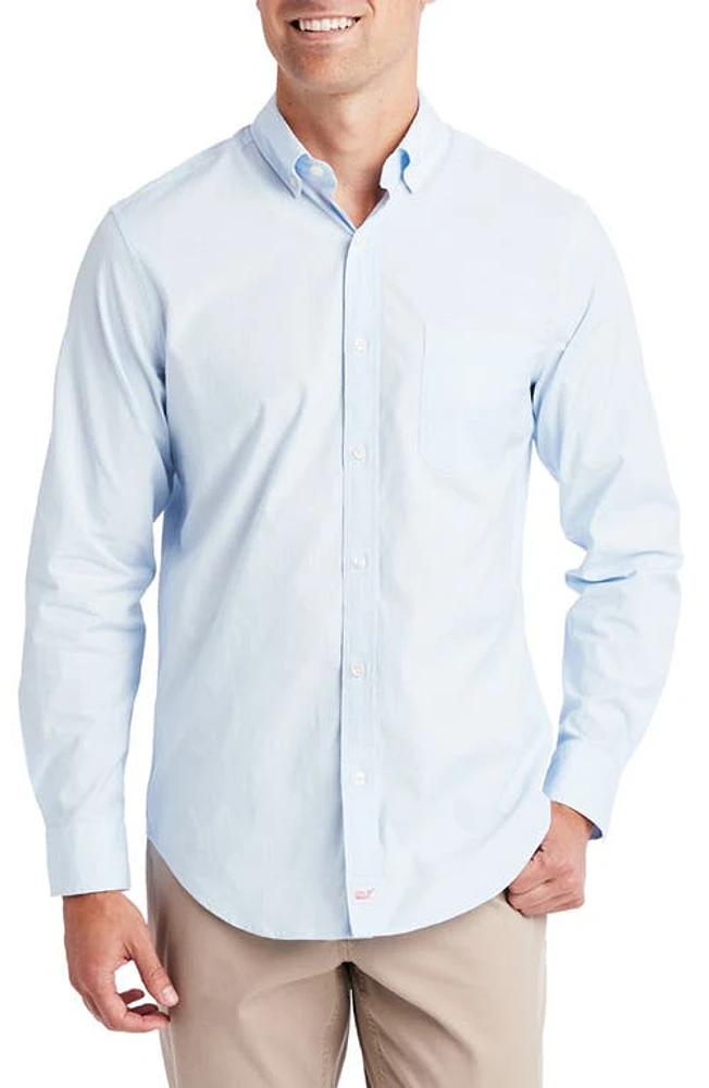 vineyard vines Murray Regular Fit Sport Shirt Jake Blue at Nordstrom,