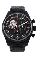 Watchfinder & Co. Zenith Preowned Chronomaster Rubber Strap Watch in Aluminium/Carbon at Nordstrom