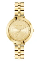 Ted Baker London Ammy Magnolia Bracelet Watch, 34mm in Gold/Cream/Gold at Nordstrom