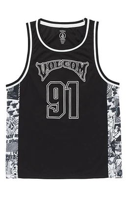 Volcom Stone Nightmare Tank Top Black at Nordstrom,