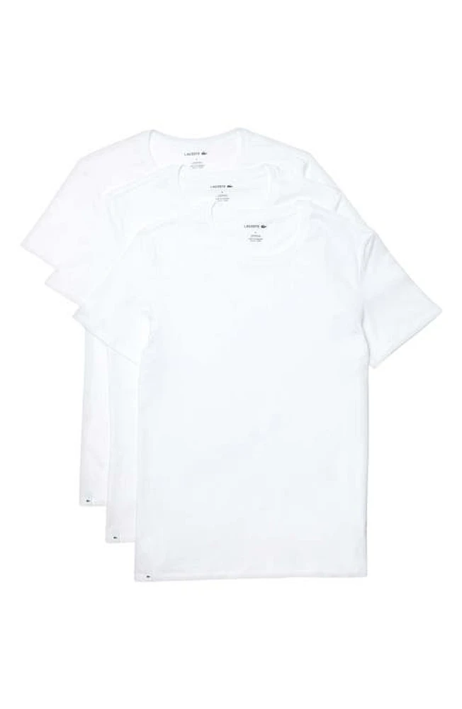 Lacoste 3-Pack Essentials Crewneck T-Shirts at Nordstrom,