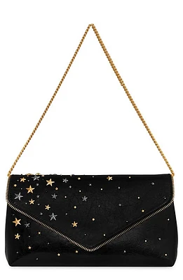 Rebecca Minkoff Studded Leather Clutch in Black at Nordstrom