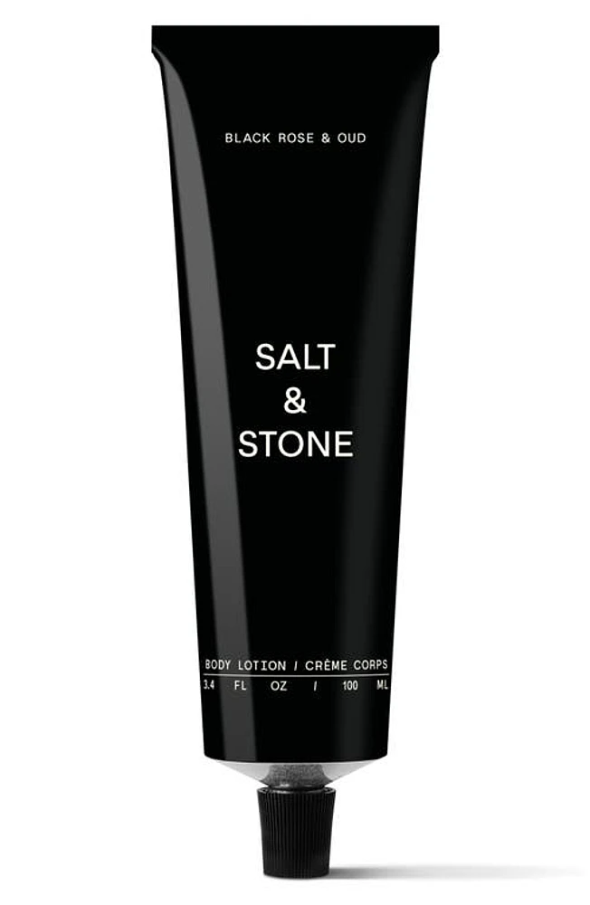 SALT & STONE Body Lotion in Black Rose And Oud at Nordstrom