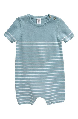 Nordstrom Sweater Romper Blue Basalt Stripe at Nordstrom,