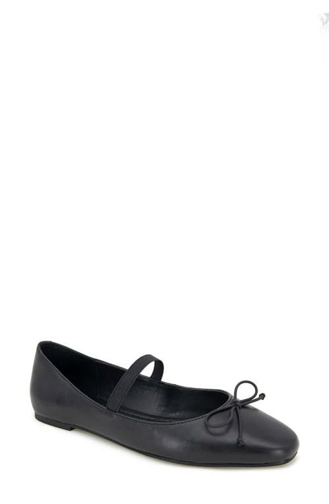 Kenneth Cole New York Myra Ballet Flat Black Leather at Nordstrom,