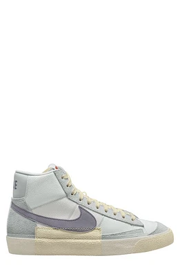 Nike Blazer Mid Pro Club Sneaker White/Cement Grey/Platinum at Nordstrom,