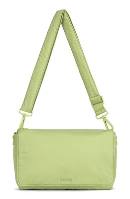 CALPAK Convertible Stroller Caddy Crossbody Bag in Lime at Nordstrom