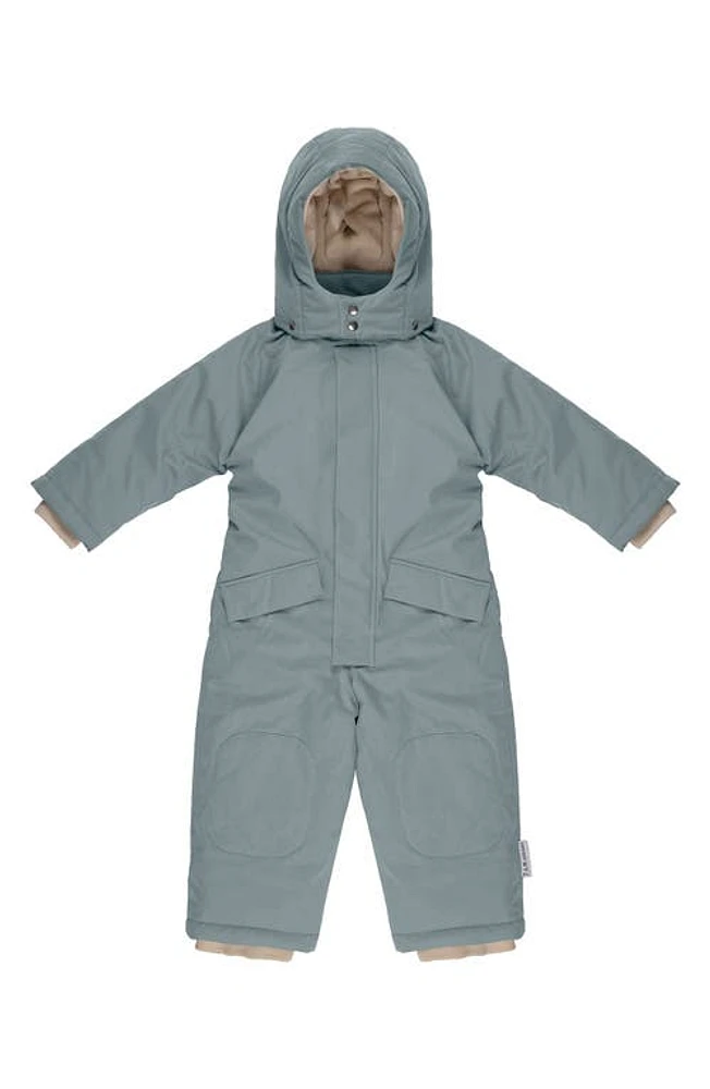 7 A. M. Enfant Grand Benji Snowsuit in Mirage Blue at Nordstrom, Size 5-7