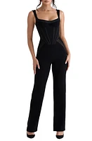 HOUSE OF CB Mylene Jumpsuit Black at Nordstrom,