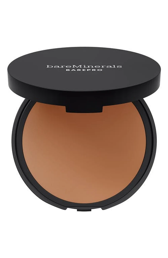 bareMinerals barePro Skin Perfecting Pressed Powder Foundation in Deep Neutral at Nordstrom