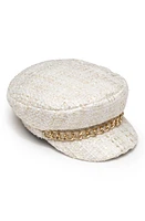 Eugenia Kim Marina Cap in Ivory/Gold at Nordstrom