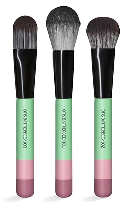 Otis Batterbee Face Makeup Brush Set in Verde at Nordstrom