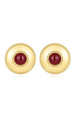 Luv AJ The Shiraz Stud Earrings in Gold at Nordstrom