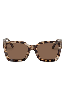 AIRE Abstraction 54mm Rectangular Sunglasses in Cookie Tort at Nordstrom