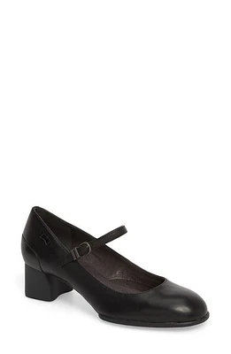 Camper Katie Mary Jane Pump Black Leather at Nordstrom,