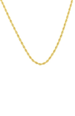 SHYMI Forever Rope Chain Necklace in Gold at Nordstrom, Size 16