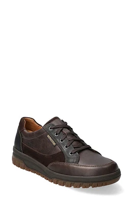 Mephisto 'Paco' Waterproof Walking Sneaker in Dark Brown at Nordstrom, Size 12