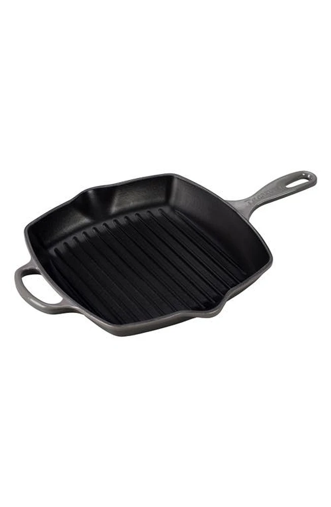 Le Creuset 10 Inch Square Enamel Cast Iron Grill Pan in Sea Salt at Nordstrom